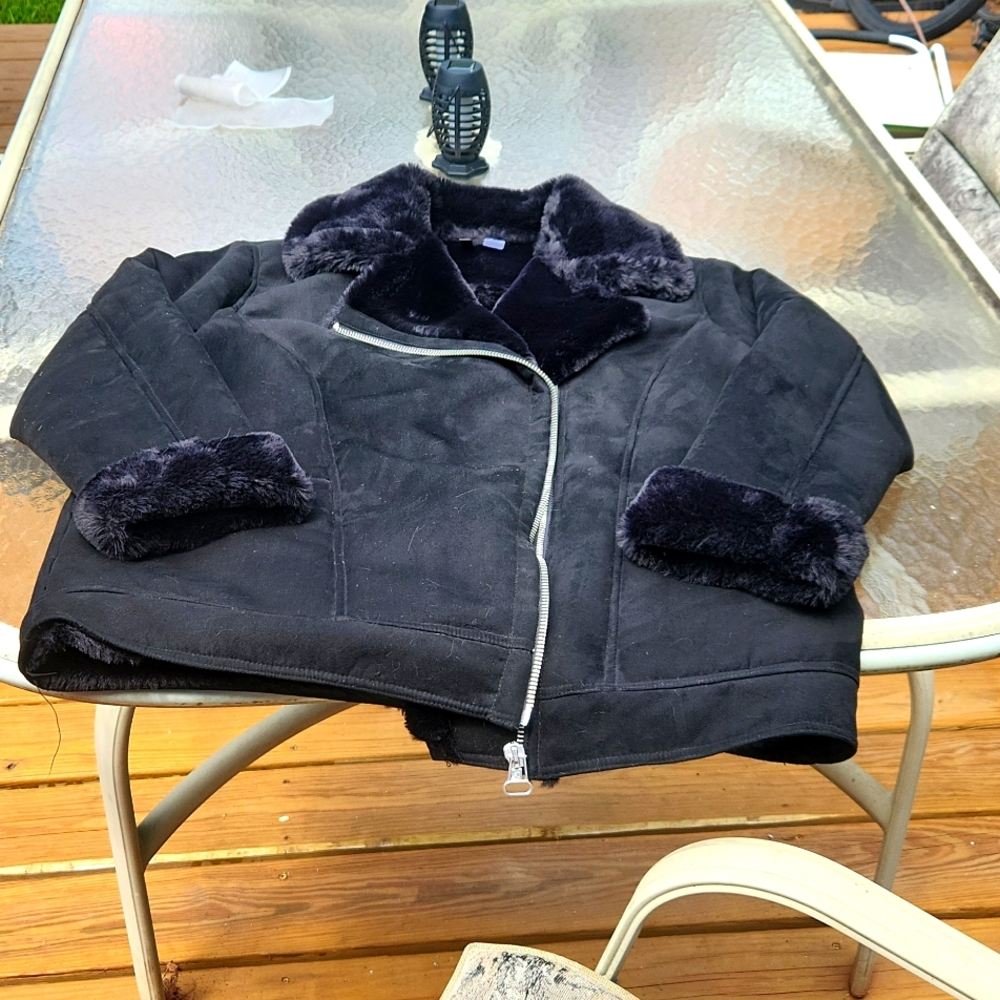 Gaux fur/suede winter coat.